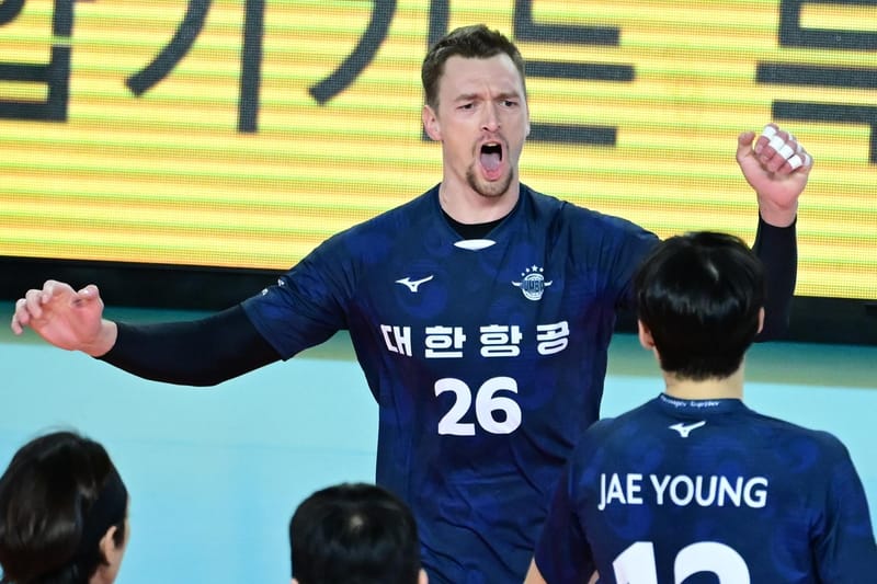 '막심 트리플크라운' 대한항공, 삼성화재에 3-2 역전승(종합) - 메이저저장소와함께