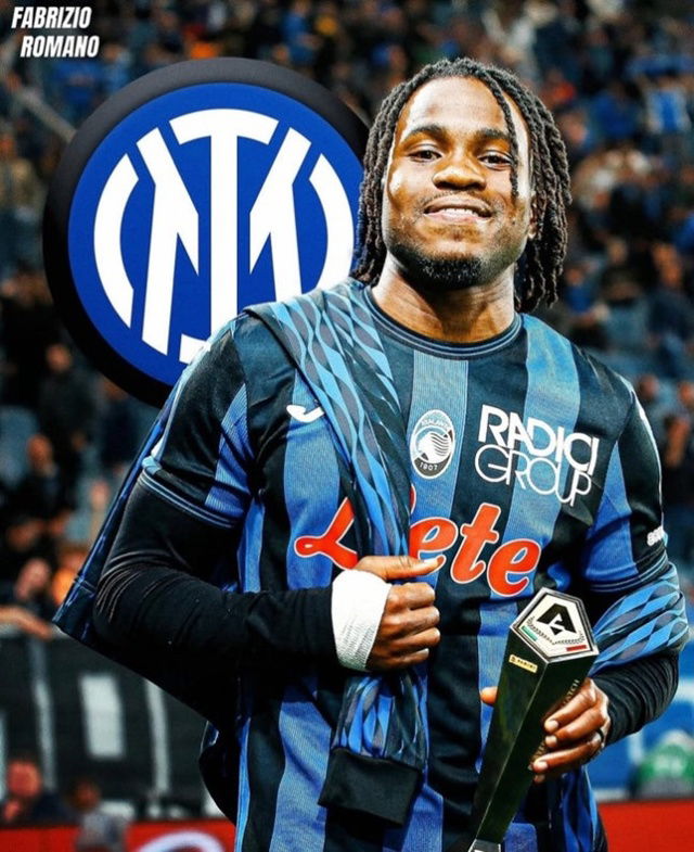 "연봉 500만 유로 거절"...'UEL 결승 해트트릭' FW, 일편단심 인테르행 강력 희망