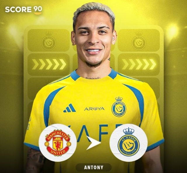 대박! 안토니X호날두 조합 탄생하나?..."알 나스르, 맨유에 영입 제안 보냈어"