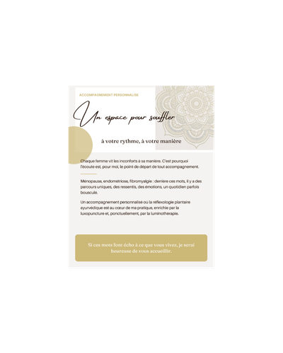 Ménopause, endométriose, fibromyalgie
