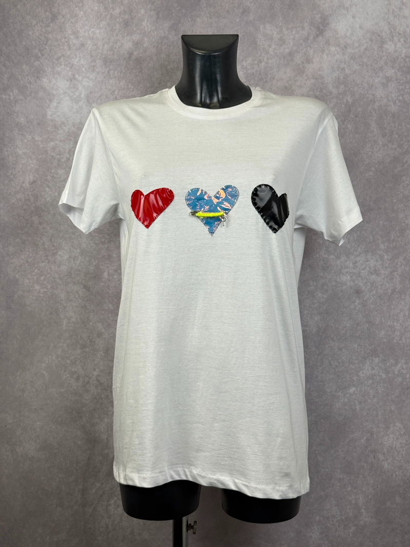 T-Shirt TrisLove — Bianco — foto 2