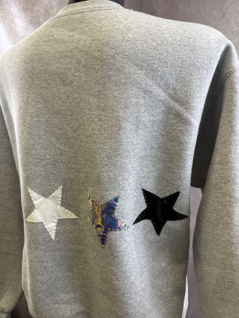 Felpa Girostella — Grigio — foto 3