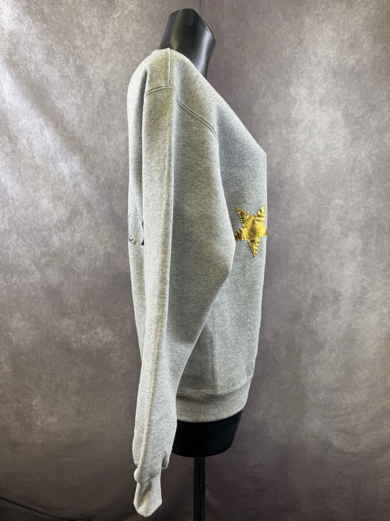 Felpa Girostella — Grigio — foto 4