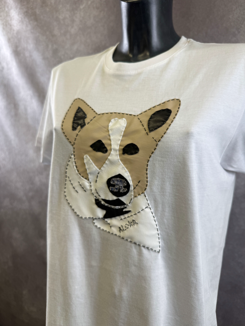 T-Shirt Aloka — Bianco — foto 4