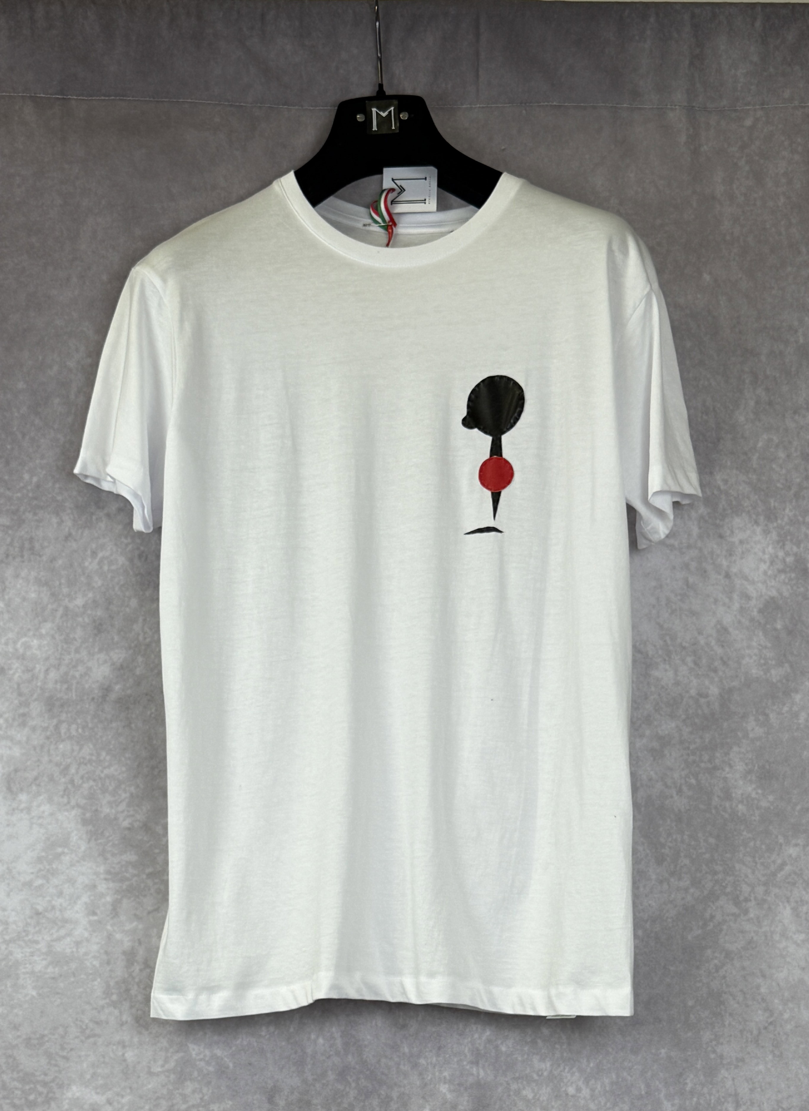 T-Shirt Uomo Omino — Bianco — foto 1