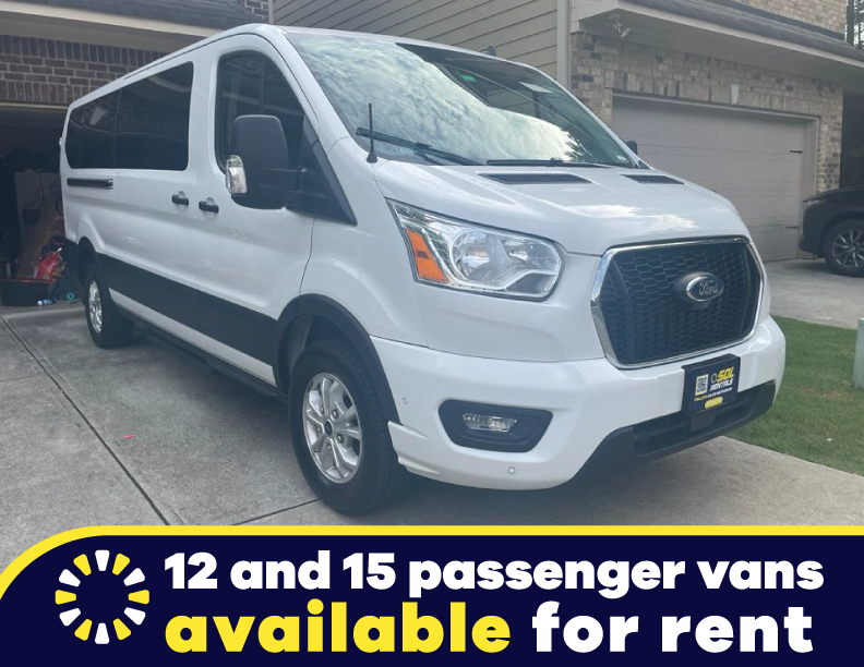 Large Vans - Ford Transit-350 (12 & 15 Passengers)