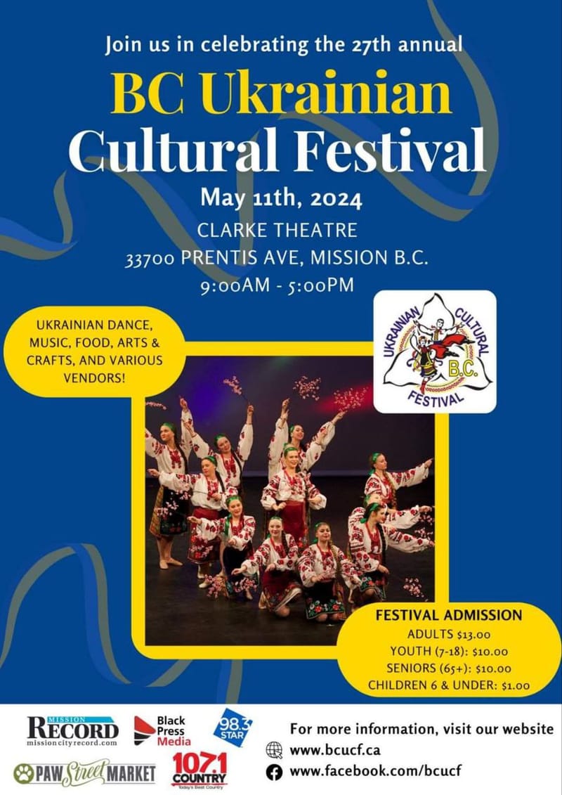 BC Ukrainian Cultural Festival