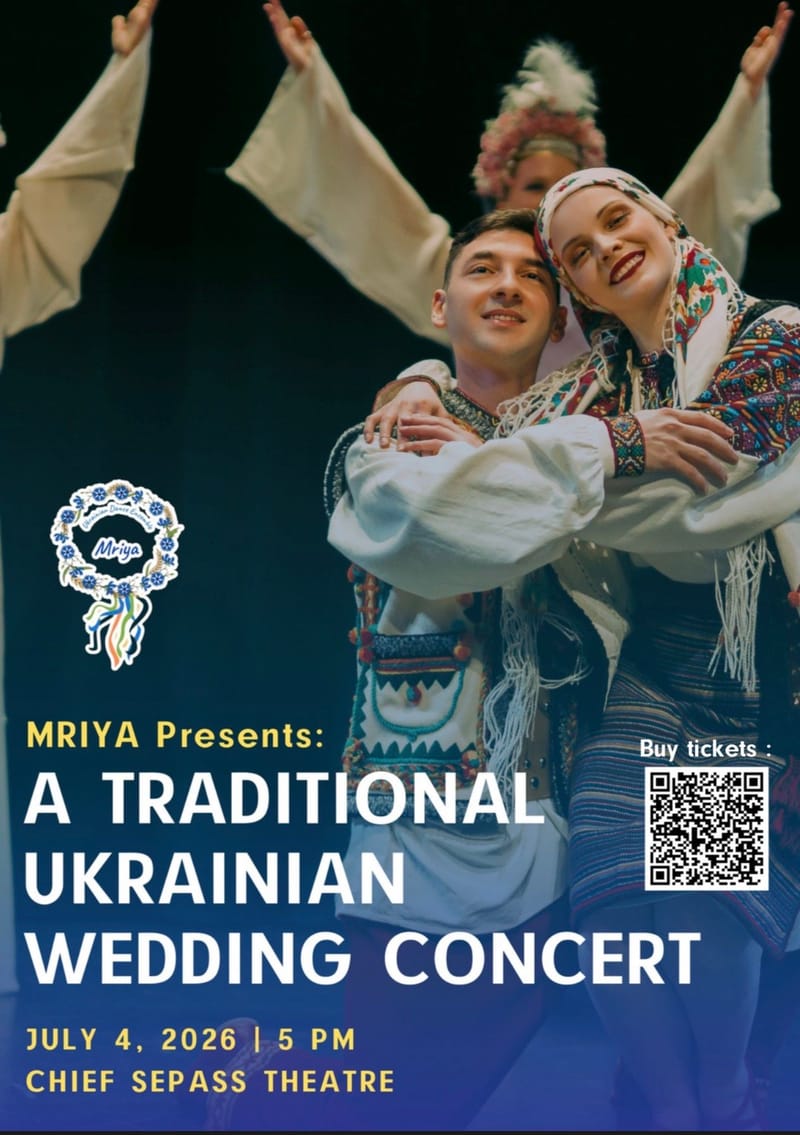 A traditional Ukrainian wedding