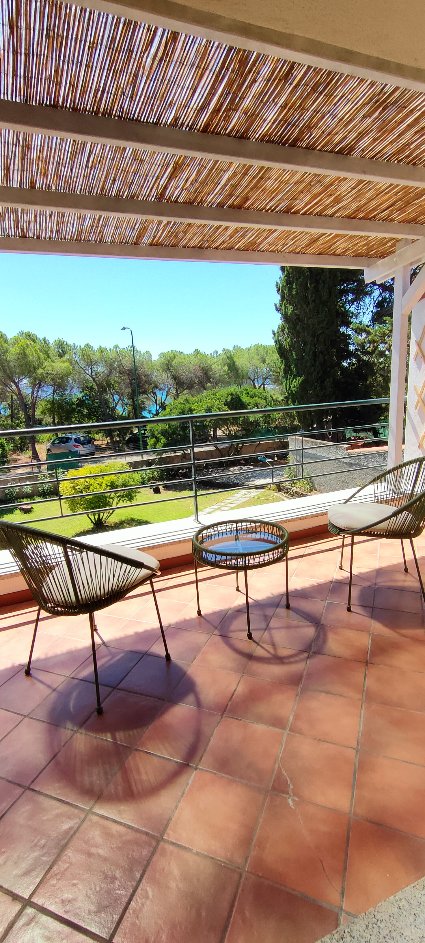 Terrazza vista mare nella seconda camera al piano primo