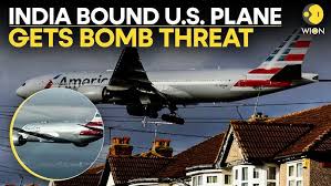 AMERICAN AIRLINES PLANE GETS A BOMB THREAT WHILST IN FLIGHT