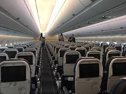 THESE AIRLINES FLY 10 ABREAST ECONOMY CLASS