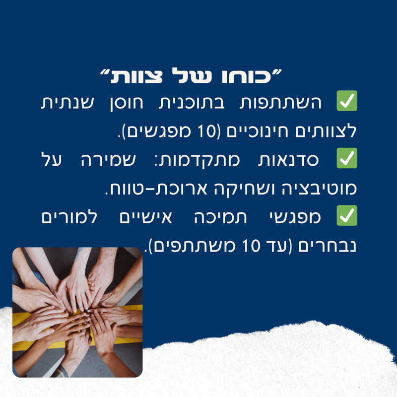 כוחו של צוות