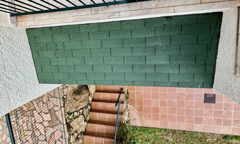 Techito (madera y teja)