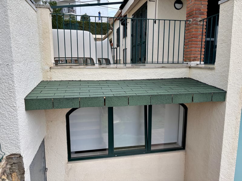 Techito (madera y teja)