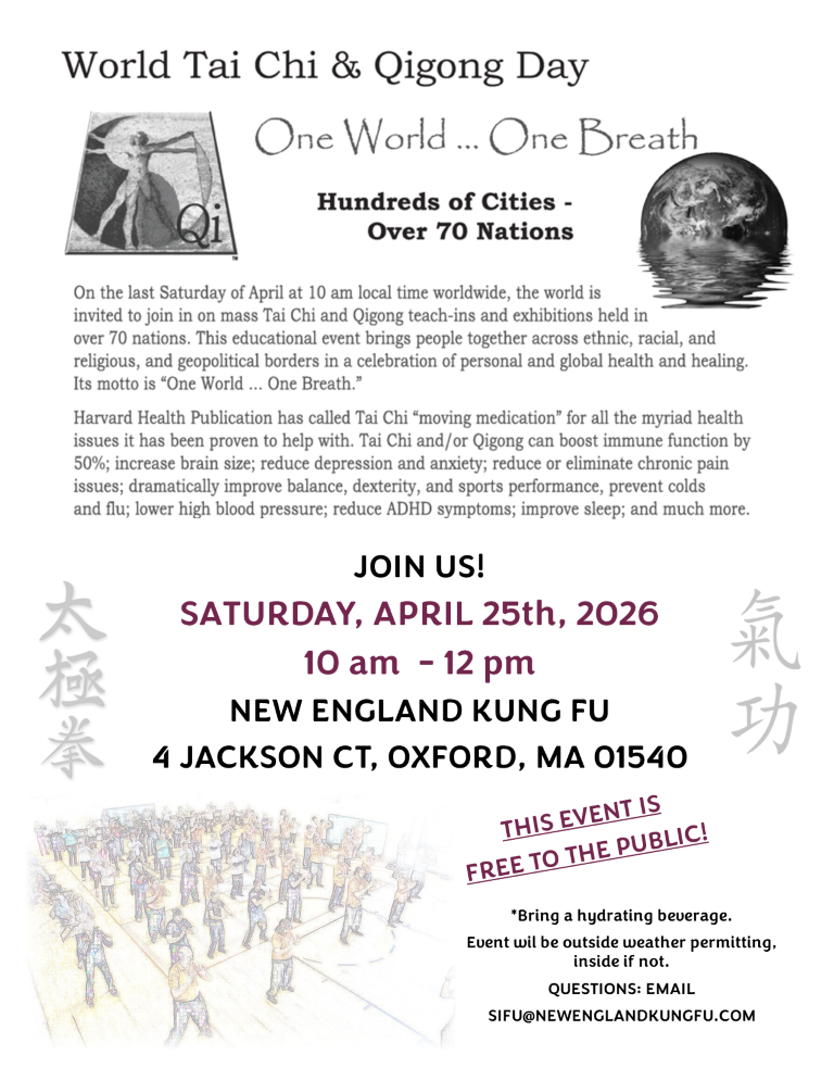 World Tai Chi & Qigong Day