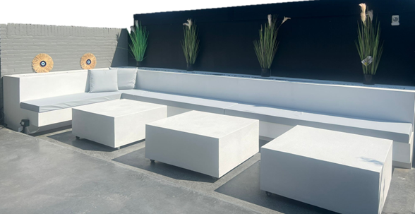 Camper matras in Cadzand