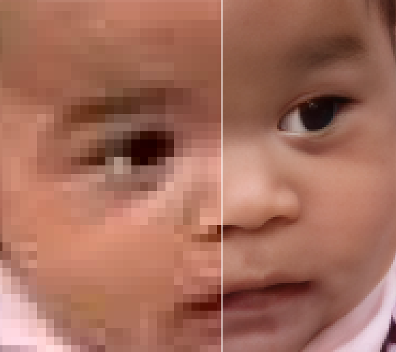 A.I Resolution Enhance