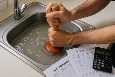 How Much Do Plumbers Charge for a Clogged Drain?