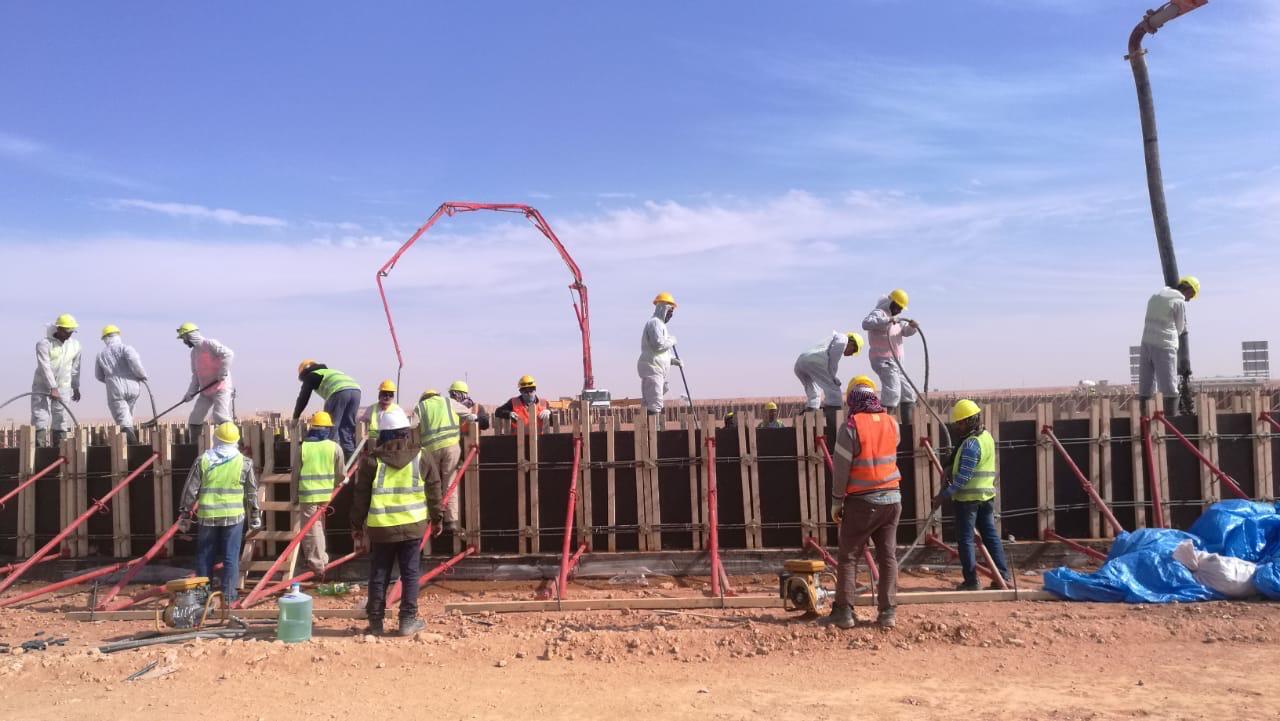 مشروع البنية التحتية لخزانات المياة الوطنية