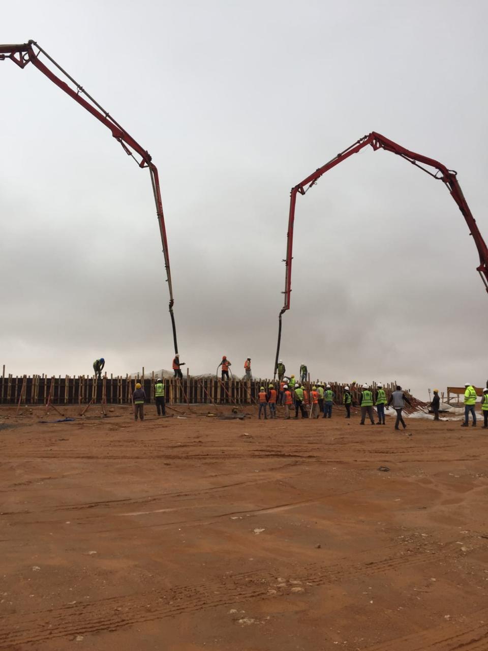 مشروع البنية التحتية لخزانات المياة الوطنية