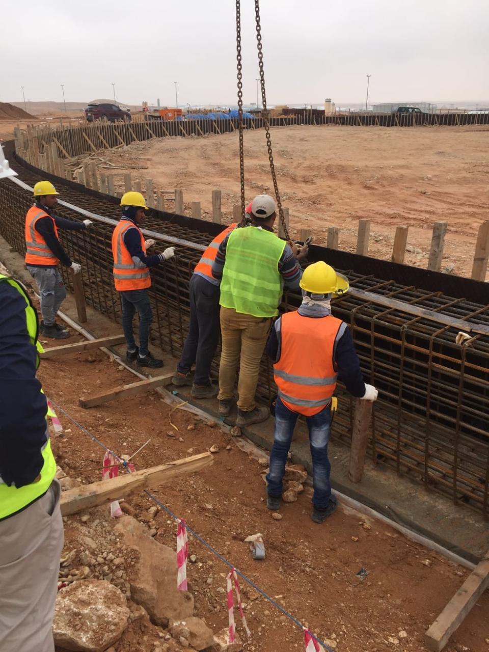 مشروع البنية التحتية لخزانات المياة الوطنية