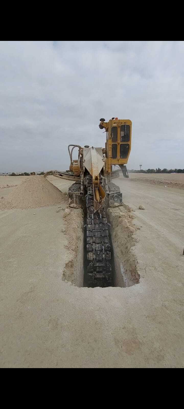 اعمال البنية التحتية لمشروع مخطط فهد المقبل 