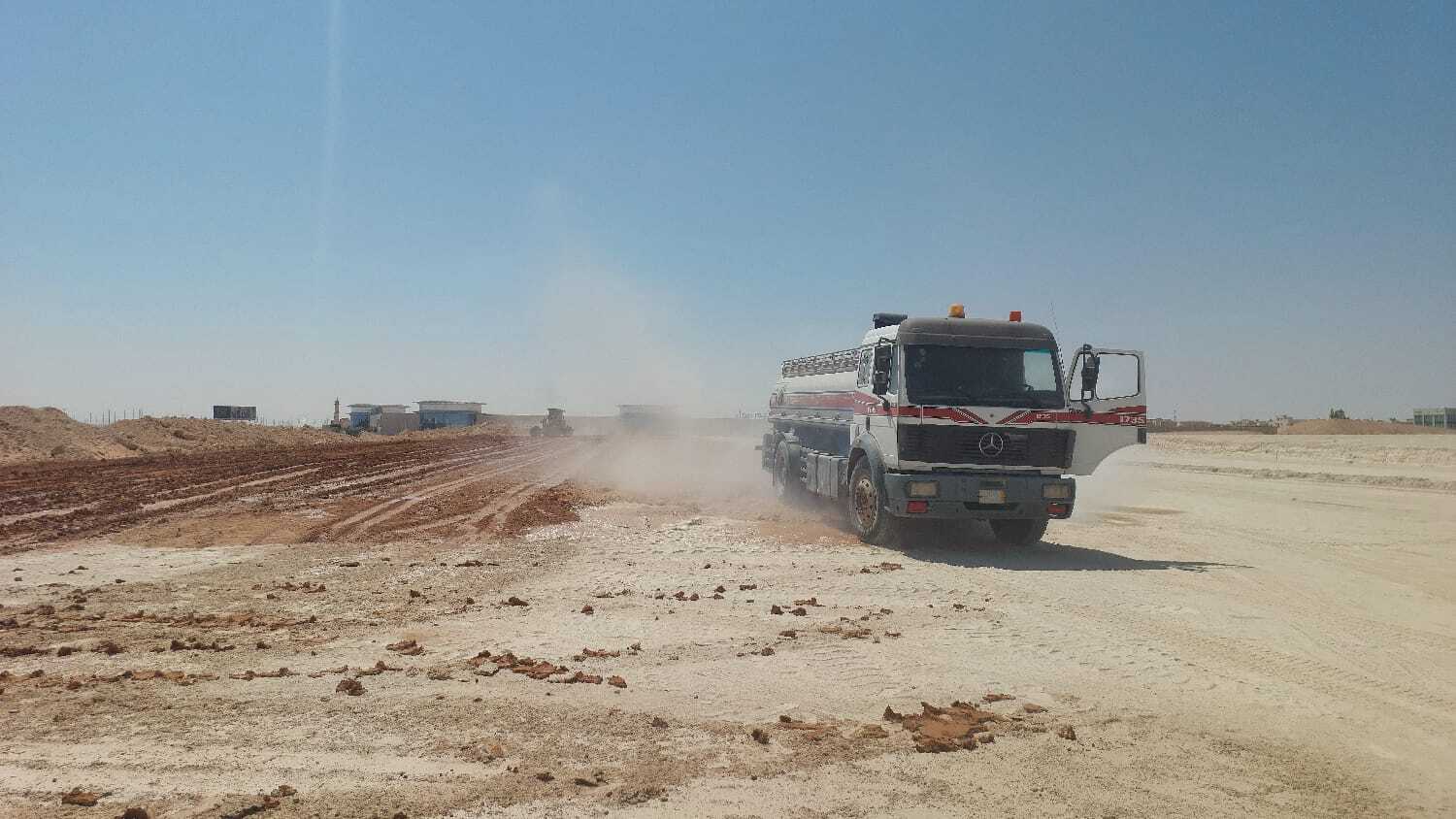 اعمال البنية التحتية لمشروع مخطط فهد المقبل 