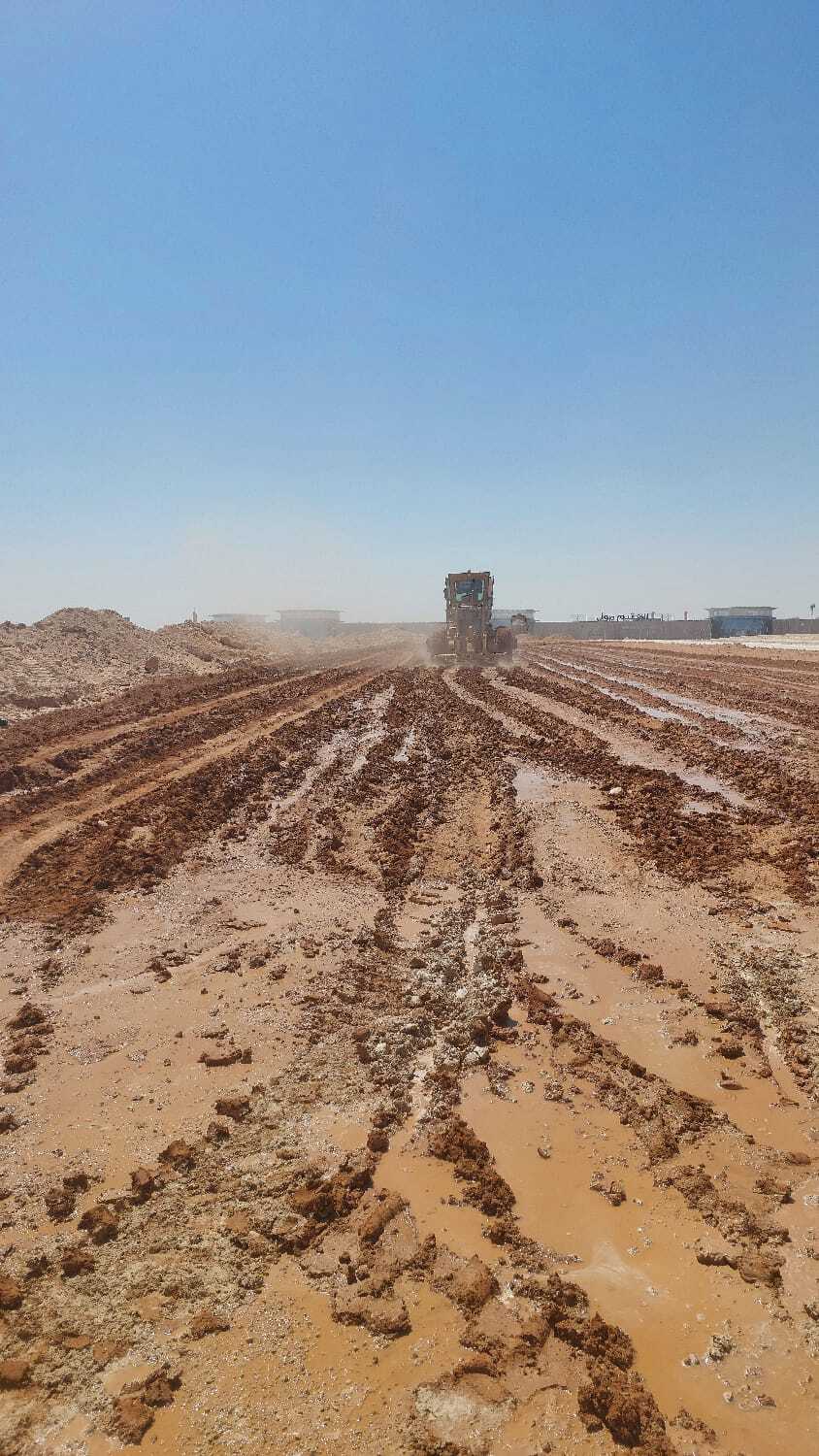 اعمال البنية التحتية لمشروع مخطط فهد المقبل 