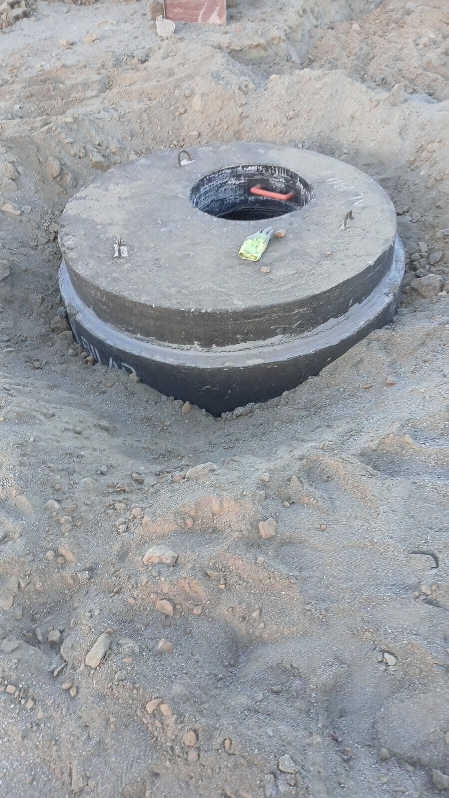 تنفيذ شبكة الصرف الصحي بمخطط الغد مدينة تبوك 