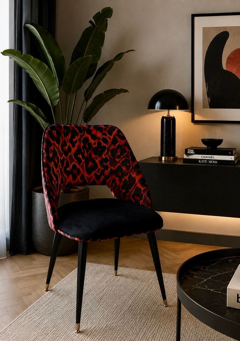 Chaise Léopard ~ 280€ ~