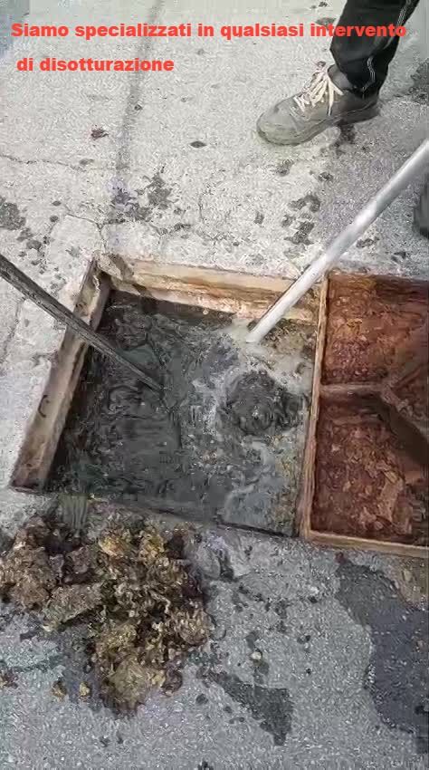 PULIZIA CONDOTTE COMUNALI FOGNIARIE