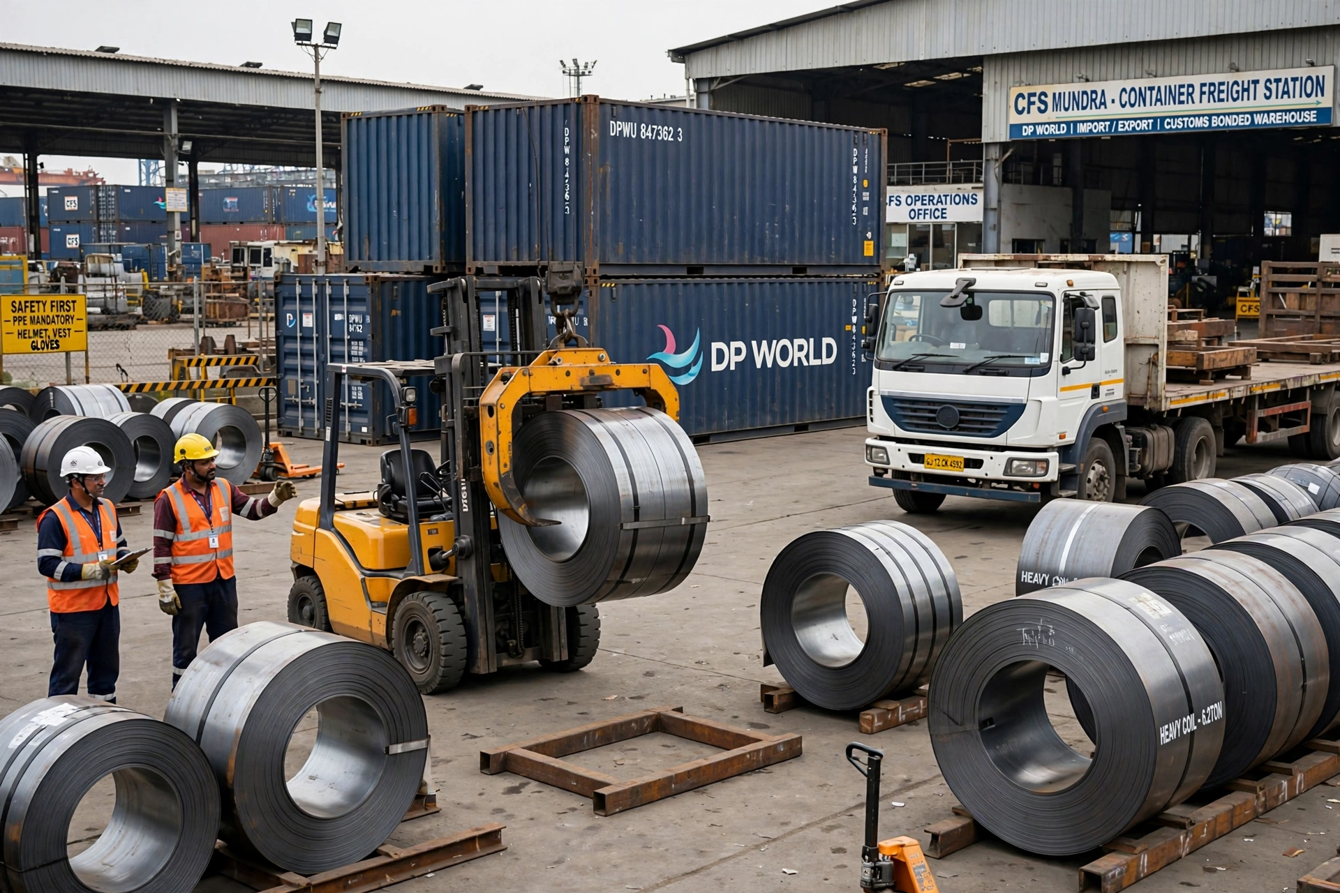 Domestic Steel Cargo Handling