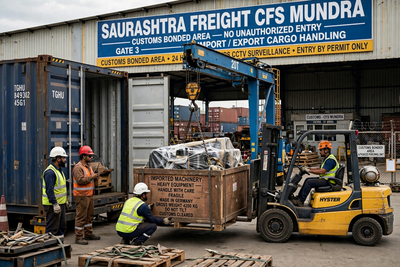 Import Machinery Handling