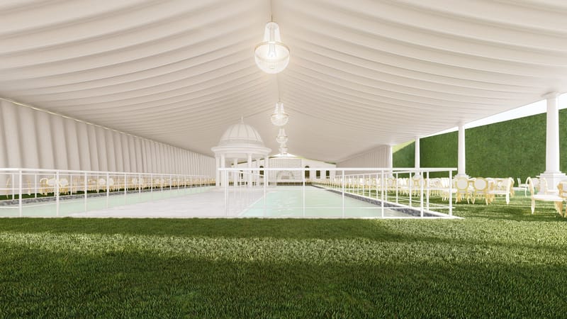 Open-air Weeding Hall