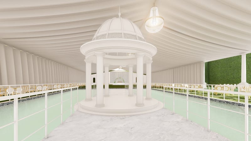 Open-air Weeding Hall