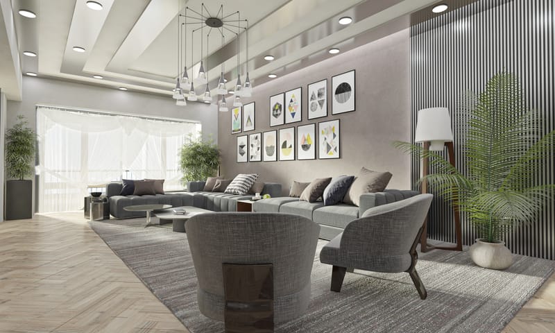 Living room interior