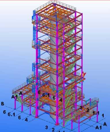 Steel Detailing Samples from our projects