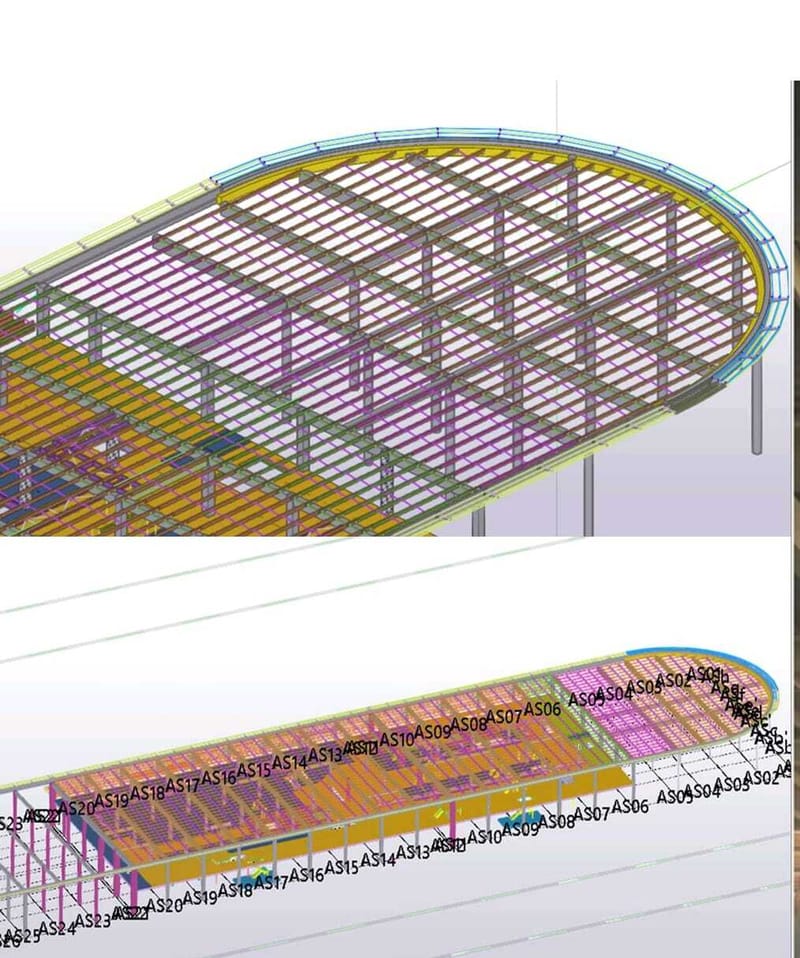 Steel Detailing Samples from our projects