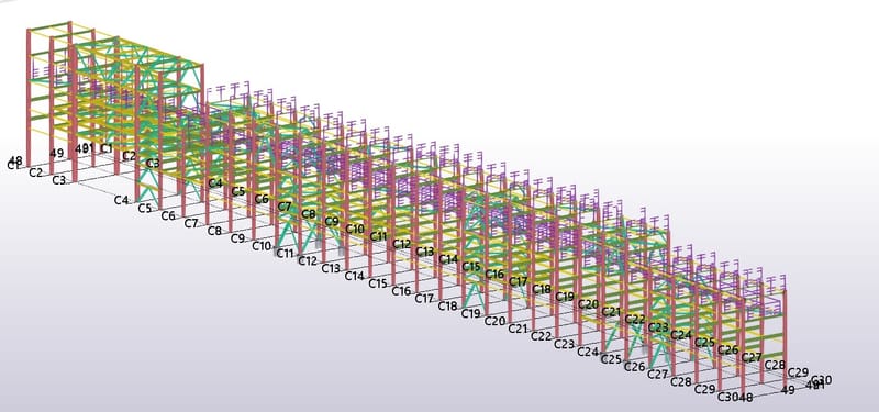 Steel Detailing Samples from our projects