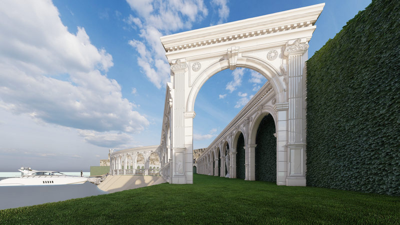 Open-air Weeding Hall