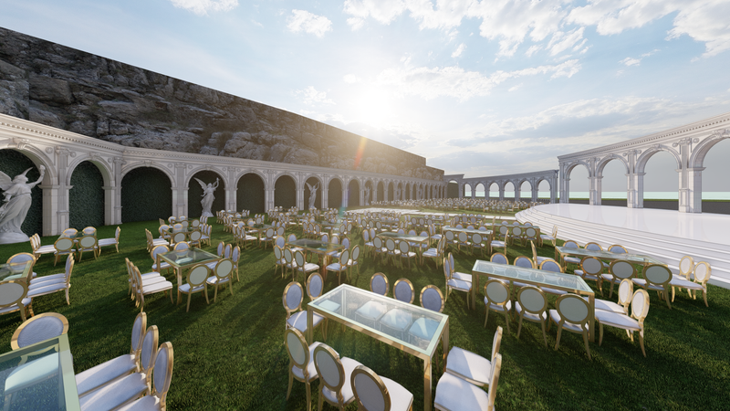 Open-air Weeding Hall