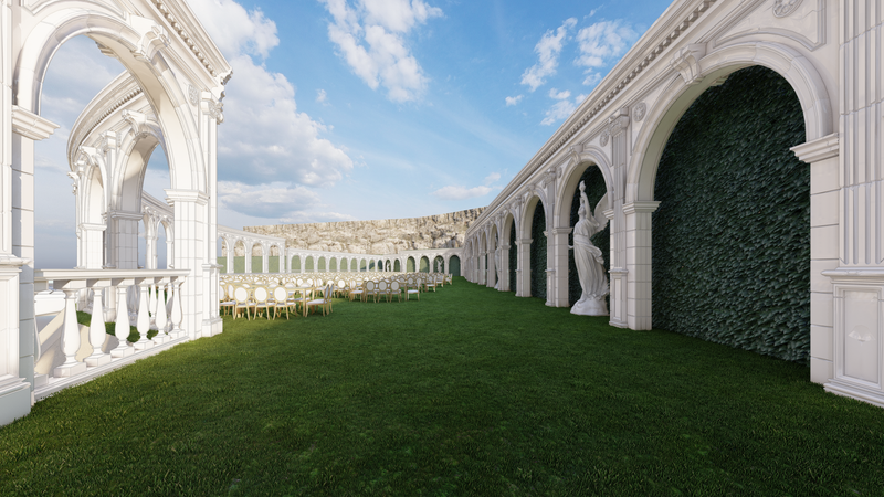 Open-air Weeding Hall