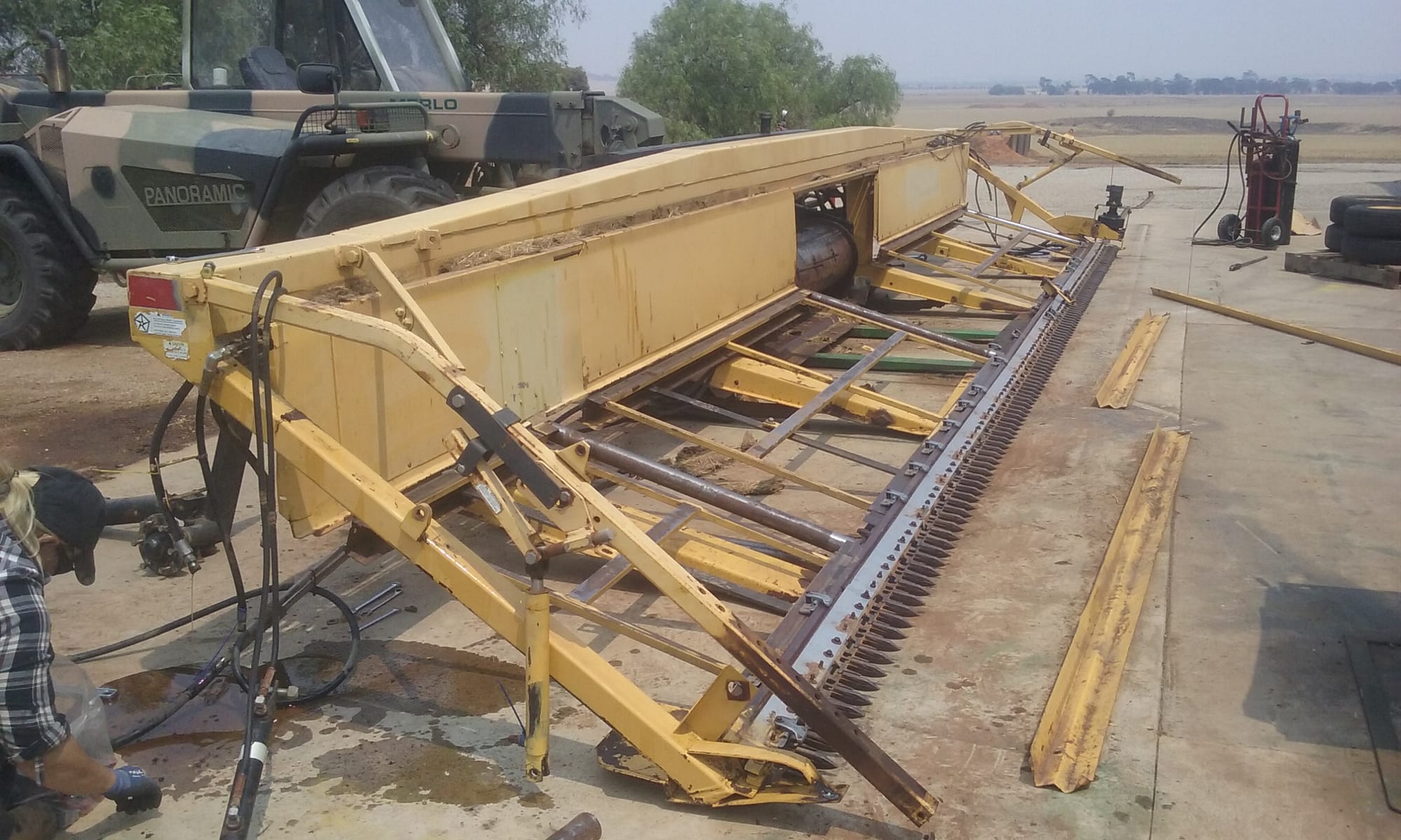 Header front Repairs and rebuilds