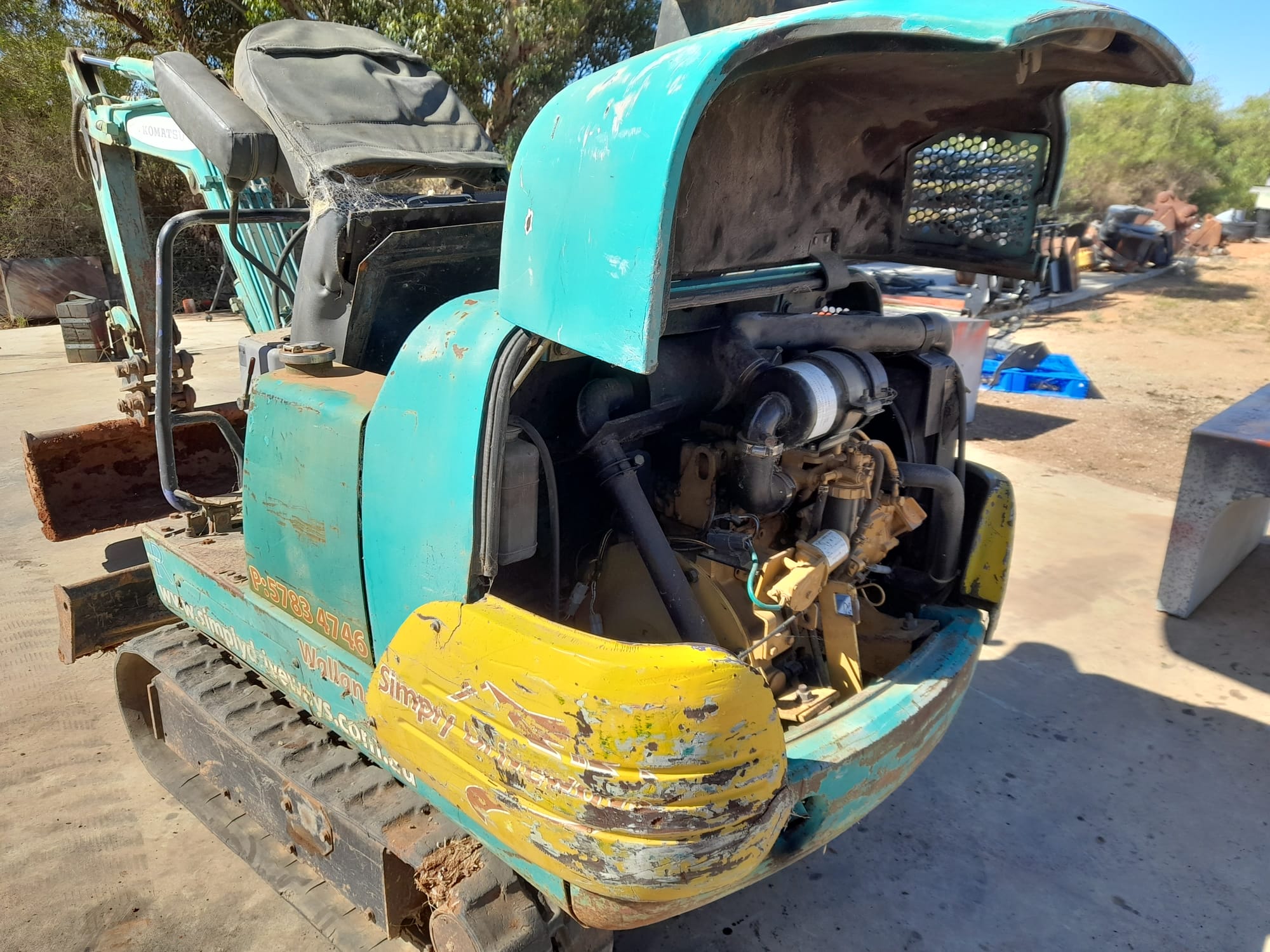 Excavators , bull dozers , skid steers 