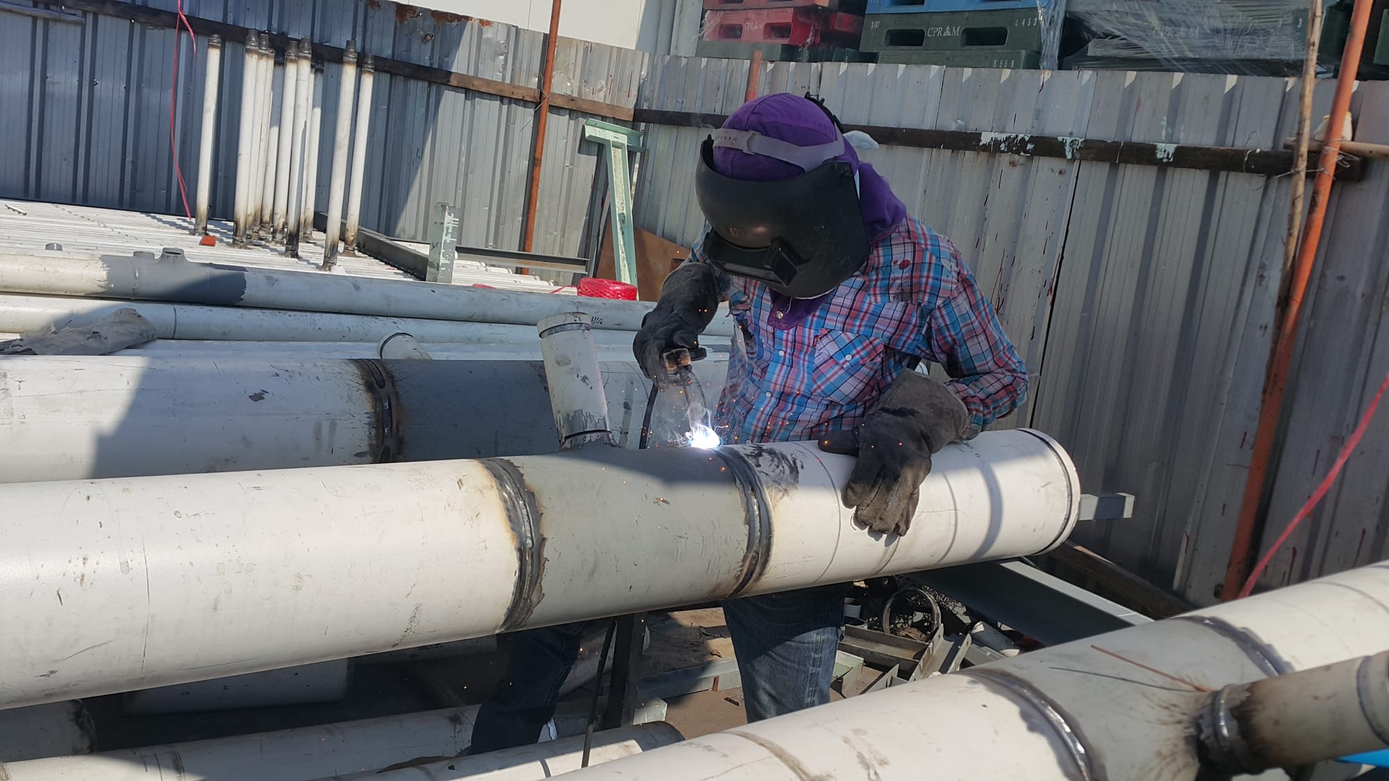 Fitup-welding