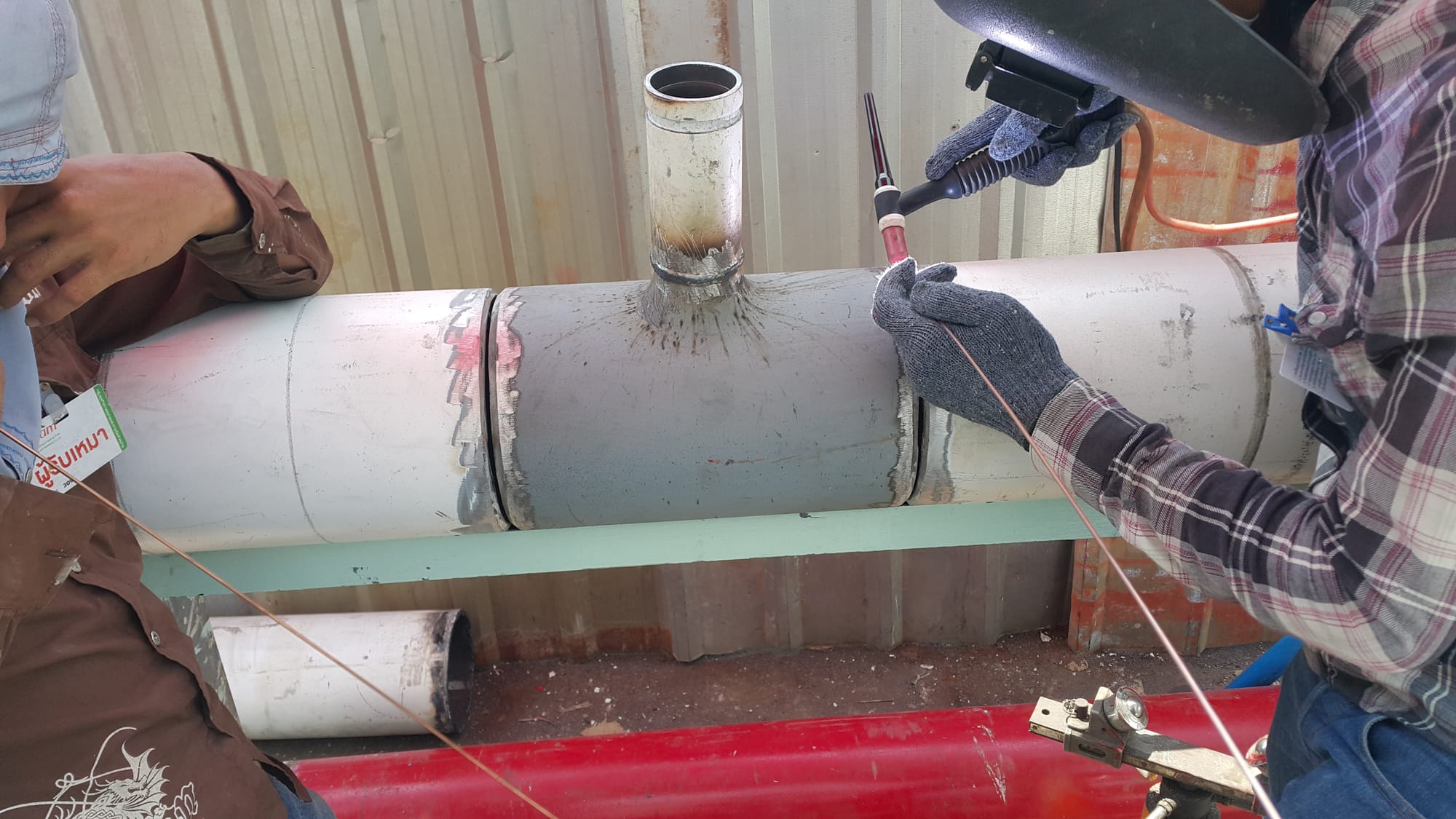 Fitup-welding