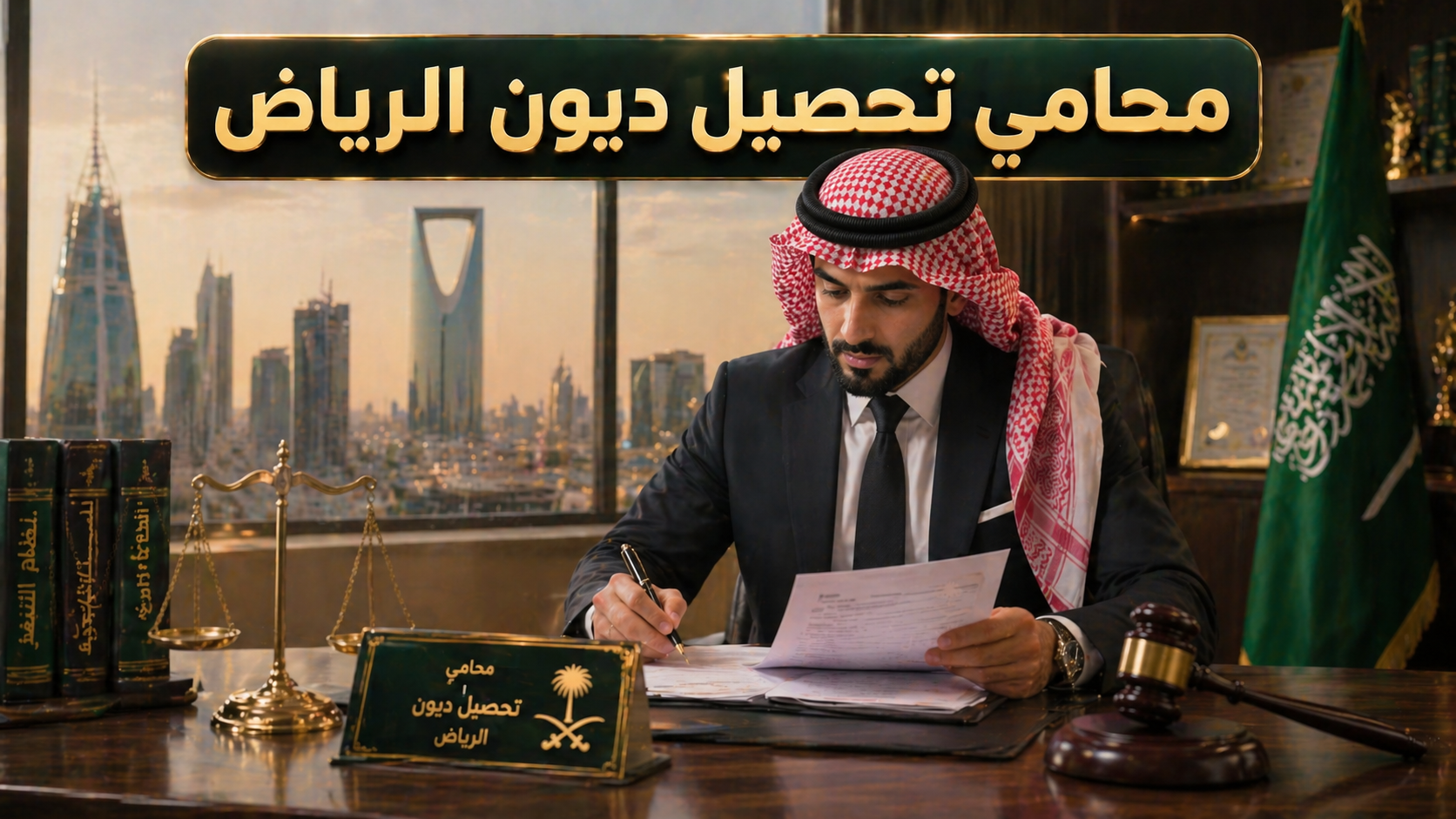 أفضل محامي تحصيل ديون في الرياض بخبرة قانونية عالية