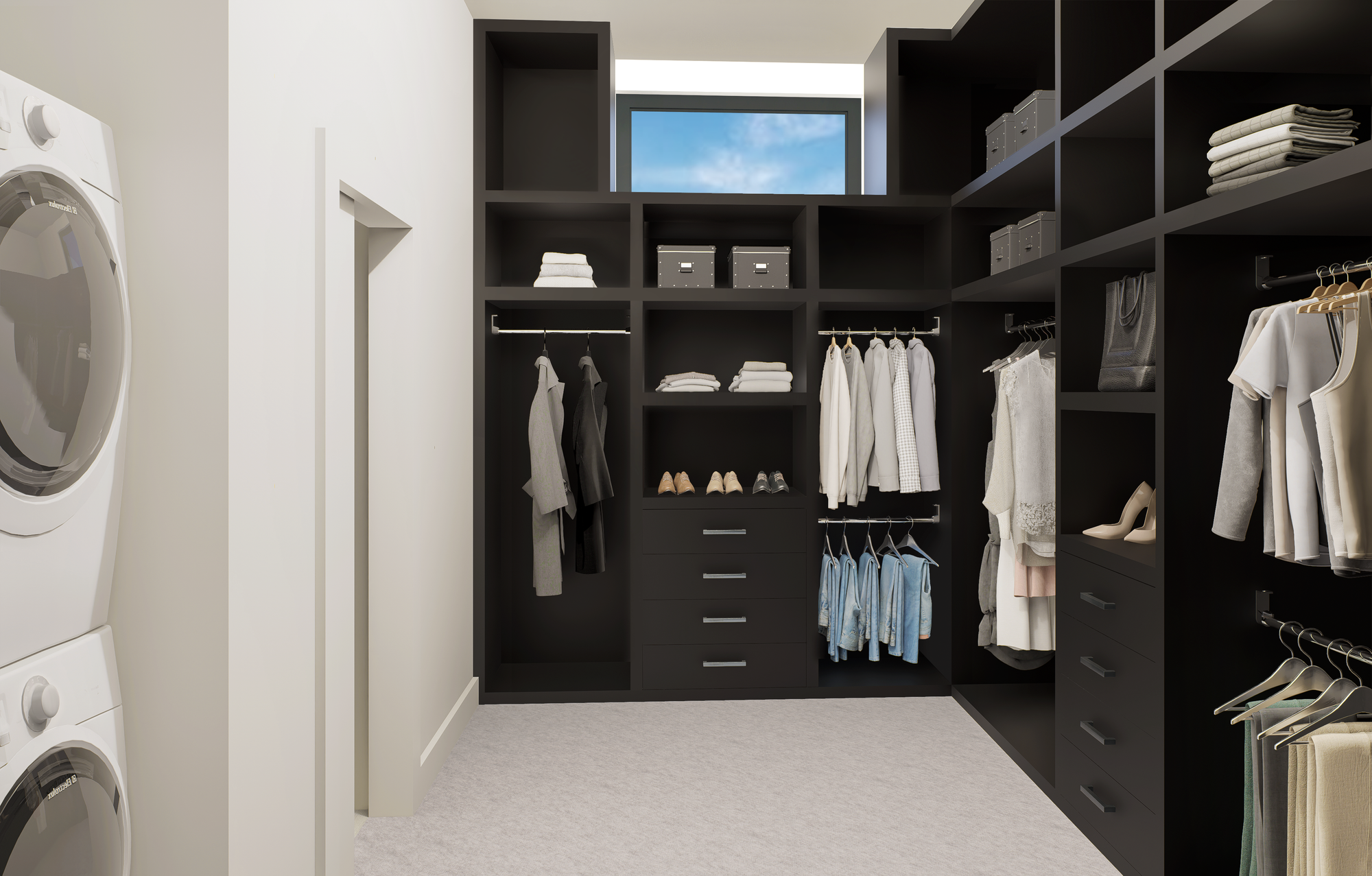 Master Bedroom And Closet 