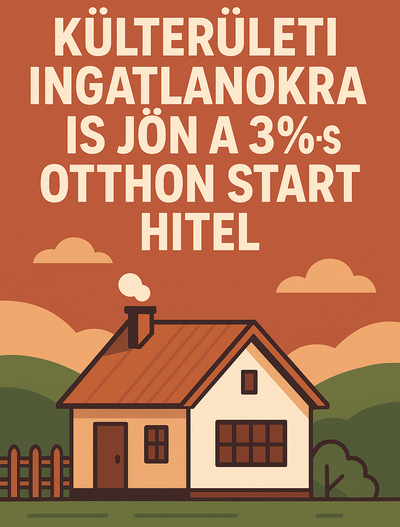 2025-11-27 | Óriási fordulat a lakáspiacon: januártól már külterületi ingatlanra is kérhetsz 3%-os hitelt!