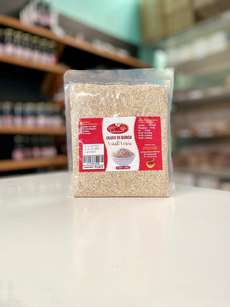 GRAINS DE QUINOA BLANC 300G